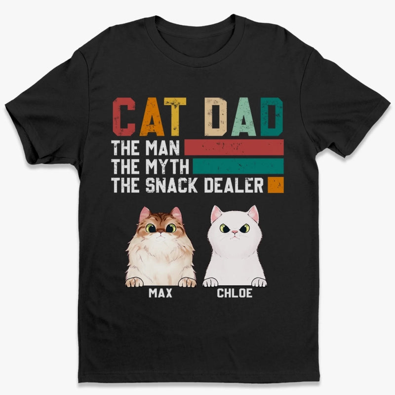 Custom Unisex T-shirt, Premium T-shirt, Hoodie - Personalized Christmas Birthday Gifts For Cat Lovers, Cat Mom And Dad - Professional Treat Negotiator