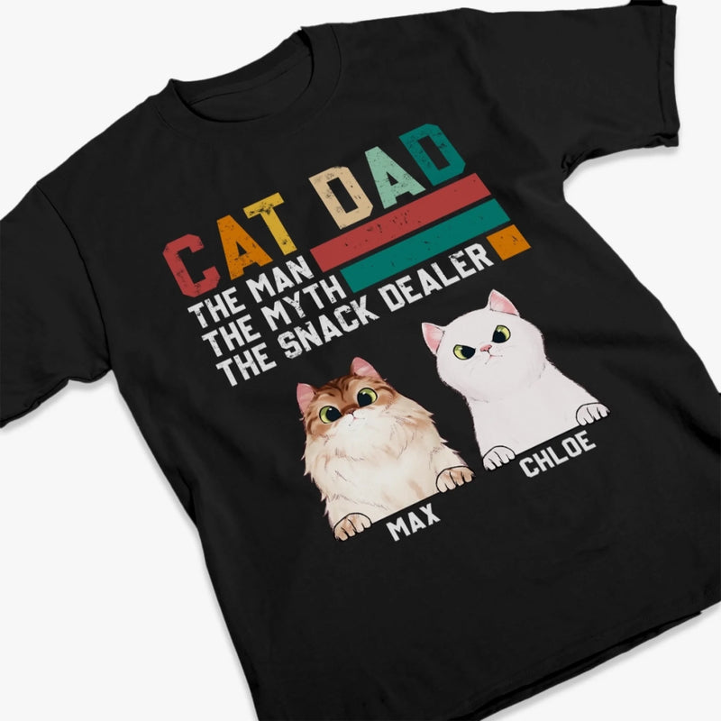 Custom Unisex T-shirt, Premium T-shirt, Hoodie - Personalized Christmas Birthday Gifts For Cat Lovers, Cat Mom And Dad - Professional Treat Negotiator