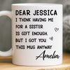 Custom Mug - Personalized Birthday Gifts For Brother, Sister - You Are Truly A Gift