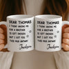 Custom Mug - Personalized Birthday Gifts For Brother, Sister - You Are Truly A Gift