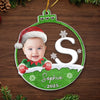 Custom Photo Acrylic Ornament - Personalized Christmas Birthday Gifts For Kids - Joy To My Little Star