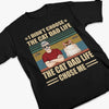 Custom Unisex T-shirt, Premium T-shirt, Hoodie - Personalized Christmas Birthday Gifts For Cat Lovers, Cat Mom And Dad - Real Men Respect Whiskers
