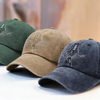 Custom Vintage Washed Denim Baseball Cap - Personalized Birthday Gifts For Dad, Grandpa - We Grow Safely Beside You