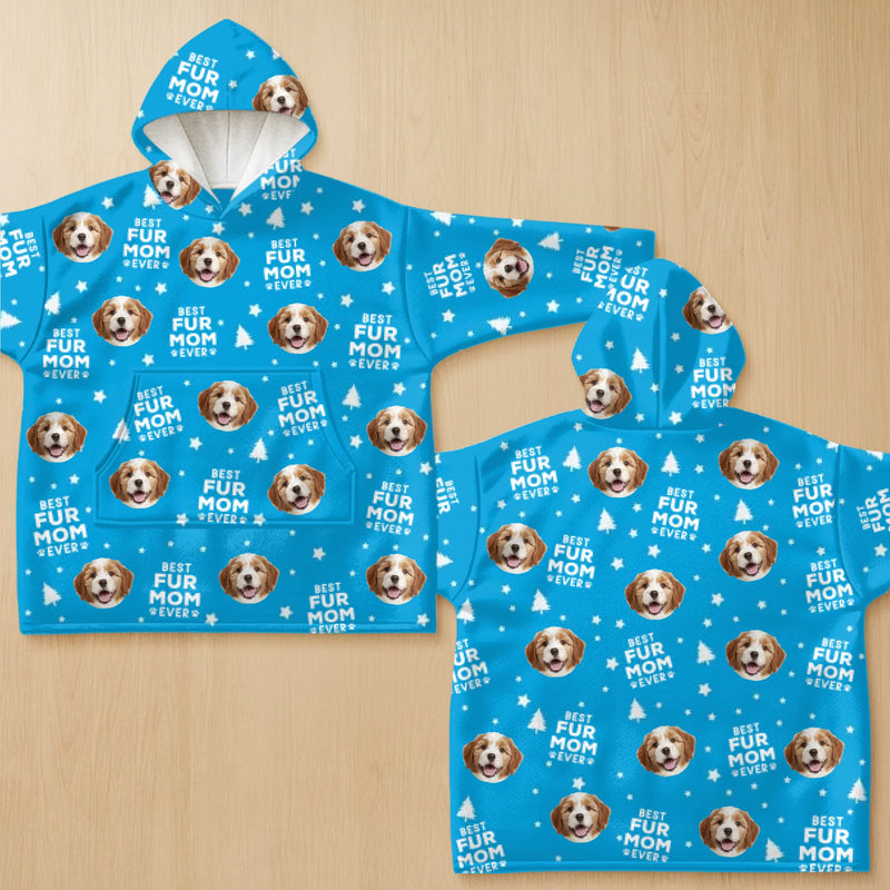 Custom Photo Wearable Blanket With Pet Pocket - Personalized Christmas Birthday Gifts For Dog Cat Lovers, Dog Dad And Mom, Cat Owners - Snuggle Season, Dog Edition