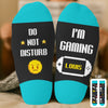 Custom Gamer Crew Socks - Personalized Birthday Gifts For Gamers, Game Lovers, Gaming Fans, Family - Step Into Joy