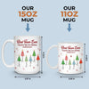 Custom Mug - Personalized Christmas Birthday Gifts For Coworker, Work Bestie - Better Together At Work