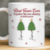 Custom Mug - Personalized Christmas Birthday Gifts For Coworker, Work Bestie - Better Together At Work