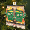 Custom Acrylic Ornament - Personalized Christmas Funny Gifts For Coworker, Work Bestie - Best Office Buddy Ever