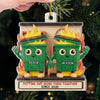 Custom Acrylic Ornament - Personalized Christmas Funny Gifts For Coworker, Work Bestie - Best Office Buddy Ever