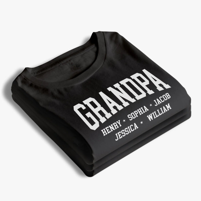 Custom Unisex T-shirt, Premium T-shirt, Hoodie - Personalized Birthday Gifts For Dad, Grandpa - Papa Is My Superpower