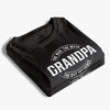 Custom Unisex T-Shirt With Design On Sleeve - Personalized Birthday Gifts For Dad, Grandpa - Legendary Mischief Instructor