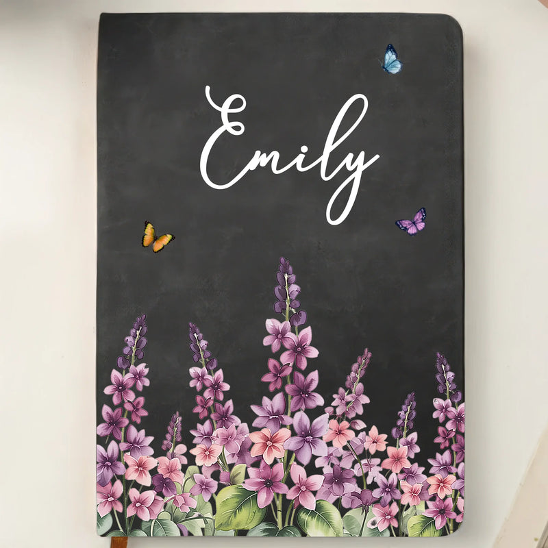 Custom Leather Writing Journal - Personalized Birthday Gifts For Besties, Sisters, BFF, Family, Yourself - Write Your Own Beautiful Story