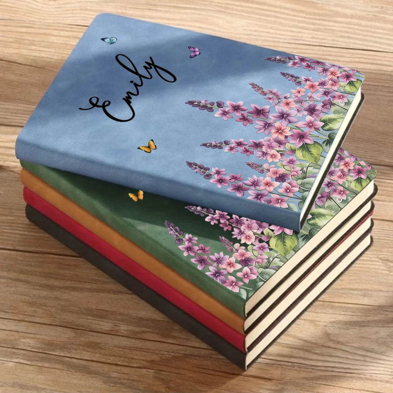 Custom Leather Writing Journal - Personalized Birthday Gifts For Besties, Sisters, BFF, Family, Yourself - Write Your Own Beautiful Story
