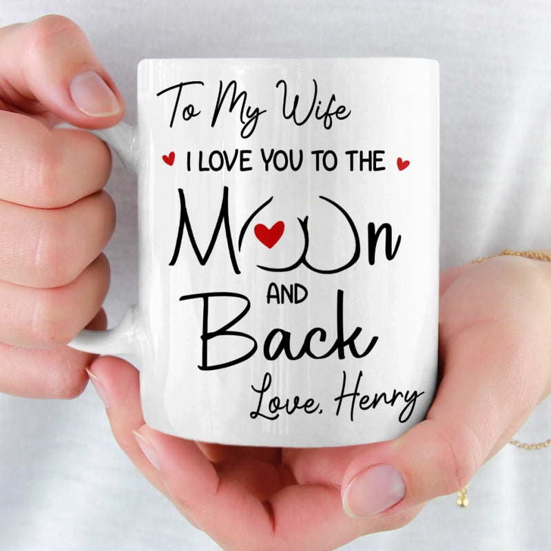 Custom Mug - Personalized Anniversary Wedding Gifts For Husband And Wife, Him And Her - Your Smile Finds Me Always