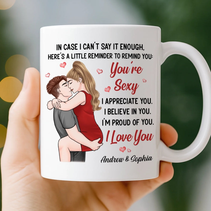 Custom Mug - Personalized Anniversary Wedding Gifts For Husband And Wife, Him And Her - You Are Sexy