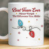 Custom Mug - Personalized Christmas Birthday Gifts For Coworker, Work Bestie - Making Spirits Bright At Work