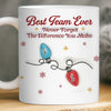 Custom Mug - Personalized Christmas Birthday Gifts For Coworker, Work Bestie - Making Spirits Bright At Work