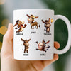 Custom Mug - Personalized Funny Gifts For Coworker, Work Bestie - Low Battery Human