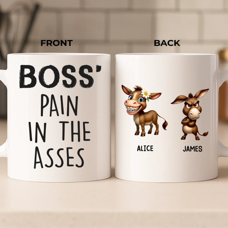 Custom Mug - Personalized Funny Gifts For Coworker, Work Bestie - Low Battery Human
