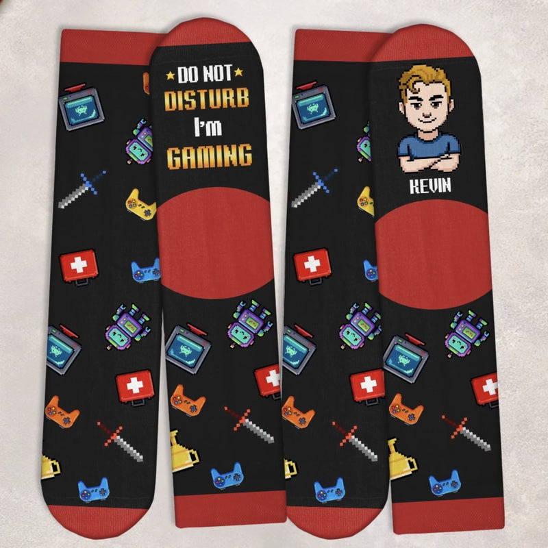 Custom Crew Socks - Personalized Birthday Gifts For Besties, Sisters, BFF, Family, Yourself - Good Mood Only