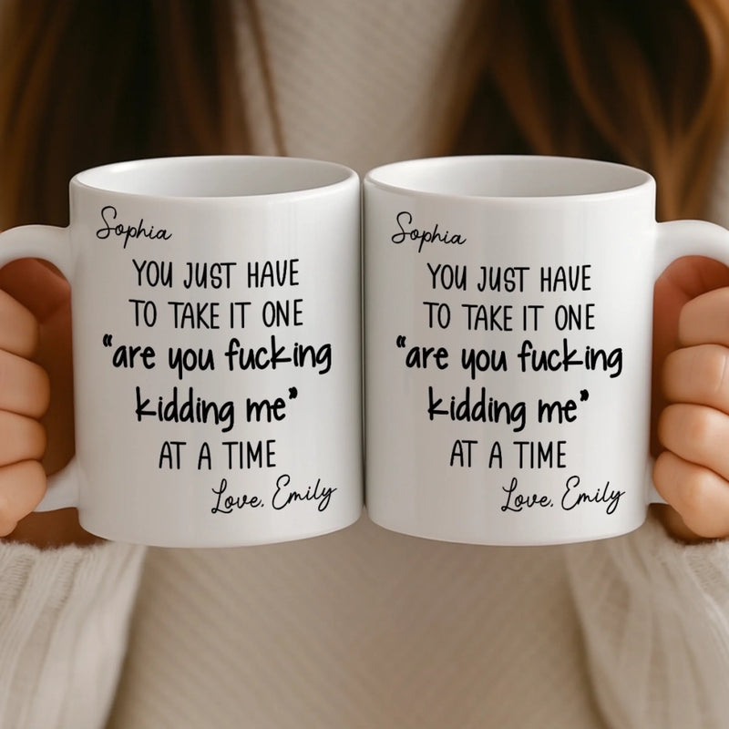 Custom Mug - Personalized Birthday Gifts For Coworker, Work Bestie - We Make Workdays Feel Better