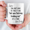 Custom Mug - Personalized Birthday Gifts For Coworker, Work Bestie - We Make Workdays Feel Better
