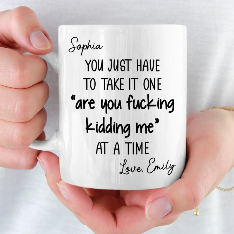 Custom Mug - Personalized Birthday Gifts For Coworker, Work Bestie - We Make Workdays Feel Better