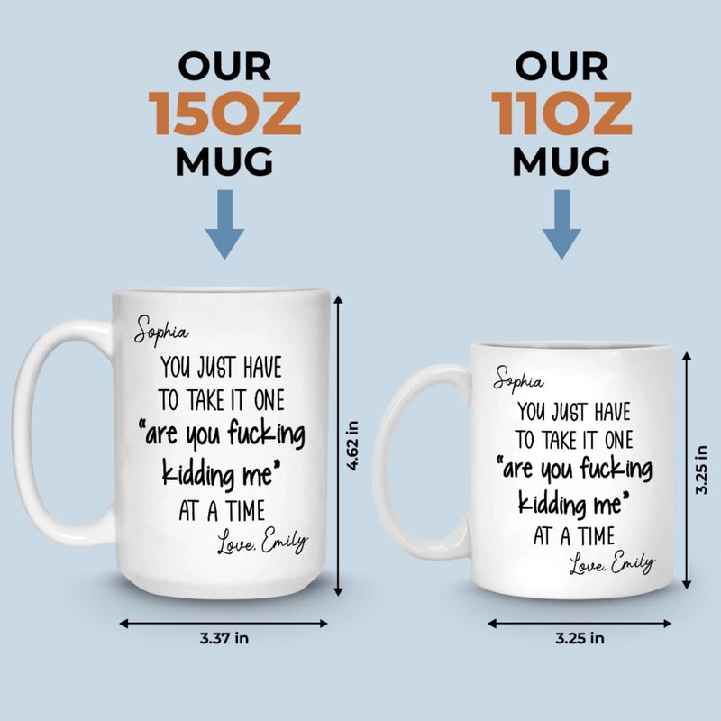 Custom Mug - Personalized Birthday Gifts For Coworker, Work Bestie - We Make Workdays Feel Better