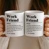 Custom Mug - Personalized Birthday Gifts For Coworker, Work Bestie - Work Friend