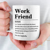 Custom Mug - Personalized Birthday Gifts For Coworker, Work Bestie - Work Friend