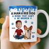 Custom Mug - Personalized Birthday Gifts For Dog Lovers, Dog Dad And Mom - Best Buds For Life