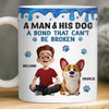 Custom Mug - Personalized Birthday Gifts For Dog Lovers, Dog Dad And Mom - Best Buds For Life