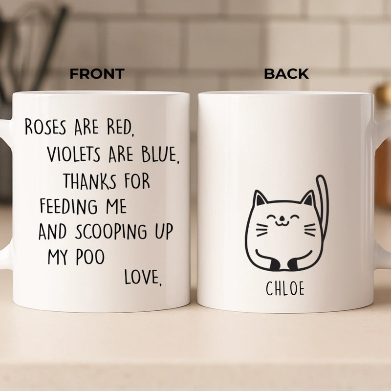 Custom Mug - Personalized Birthday Gifts For Cat Lovers, Cat Mom And Dad - My Cats Own Me