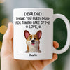 Custom Mug - Personalized Birthday Gifts For Dog Lovers, Dog Dad And Mom - Easily Distracted By Dogs