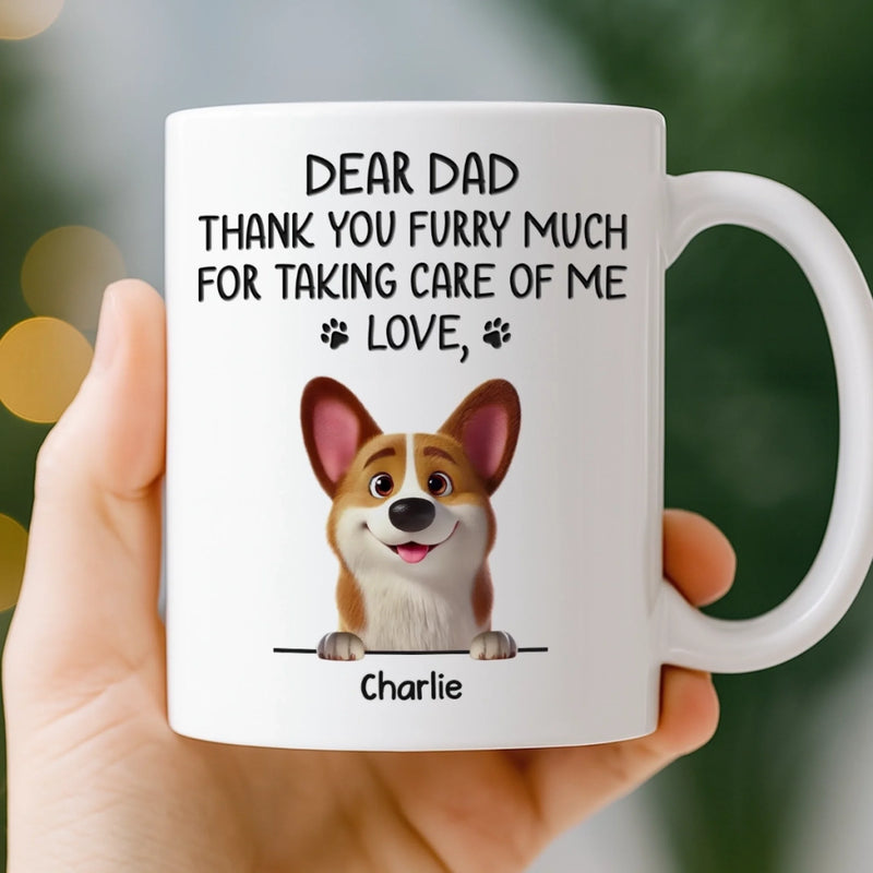 Custom Mug - Personalized Birthday Gifts For Dog Lovers, Dog Dad And Mom - Easily Distracted By Dogs