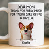 Custom Mug - Personalized Birthday Gifts For Dog Lovers, Dog Dad And Mom - Easily Distracted By Dogs