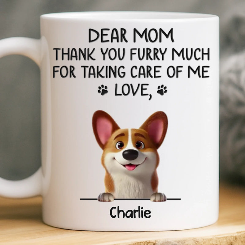 Custom Mug - Personalized Birthday Gifts For Dog Lovers, Dog Dad And Mom - Easily Distracted By Dogs