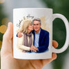 Custom Photo Mug - Personalized Anniversary Wedding Gifts For Husband And Wife, Him And Her - Love Grows With Us