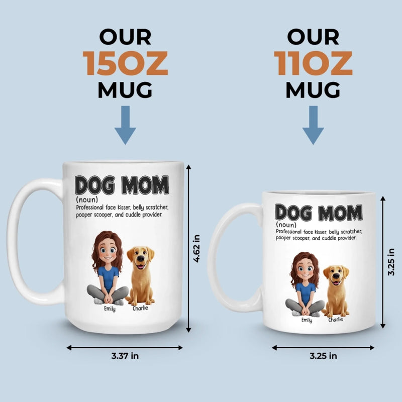 Custom Mug - Personalized Birthday Gifts For Dog Lovers, Dog Dad And Mom - Professional Treat Giver