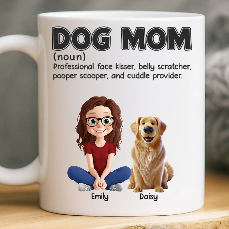 Custom Mug - Personalized Birthday Gifts For Dog Lovers, Dog Dad And Mom - Professional Treat Giver