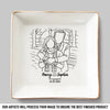 Custom Photo Jewelry Dish - Personalized Anniversary Wedding Gifts For Husband And Wife, Him And Her  - Forever Choosing You