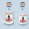 Custom Mug - Personalized Anniversary Wedding Gifts For Husband And Wife, Him And Her - Our Story Shines Bright
