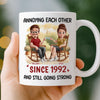 Custom Mug - Personalized Anniversary Wedding Gifts For Husband And Wife, Him And Her - Love Found Its Way