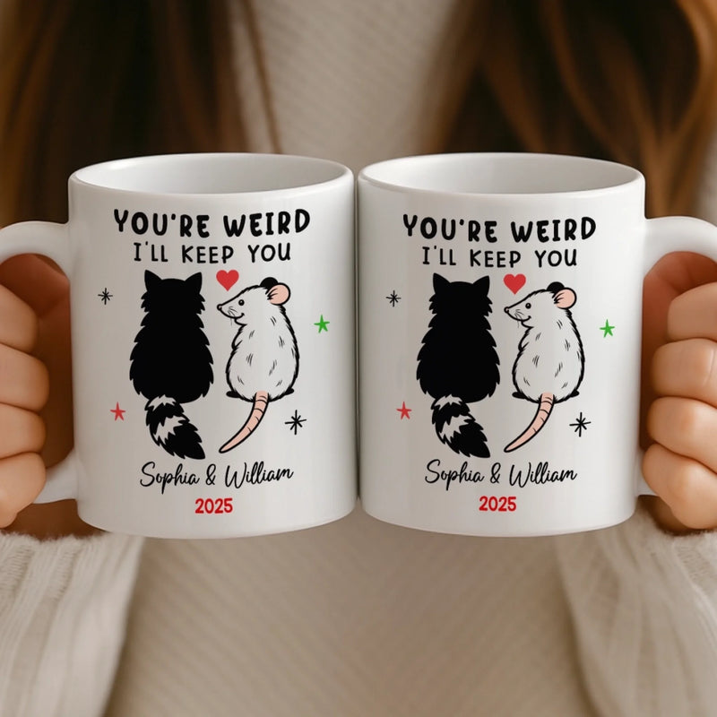Custom Mug - Personalized Anniversary Wedding Gifts For Husband And Wife, Him And Her - Better Together, Always And Forever