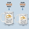Custom Mug - Personalized Anniversary Wedding Gifts For Husband And Wife, Him And Her - Love You Then, Love You Now