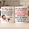 Custom Photo Mug - Personalized Anniversary Wedding Gifts For Husband And Wife, Him And Her - Every Day With You