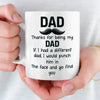 Custom Mug - Personalized Birthday Gifts For Mom, Dad, Daughter, Son - Handle With Love