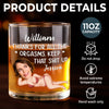 Custom Photo Whiskey Glass - Personalized Anniversary Wedding Gifts For Husband And Wife, Him And Her - Better Together Every Single Day
