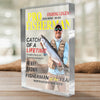 Custom Rectangle Shaped Acrylic Plaque - Personalized Birthday Gifts For Fisherman - Reely Good At This