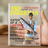 Custom Rectangle Shaped Acrylic Plaque - Personalized Birthday Gifts For Fisherman - Reely Good At This